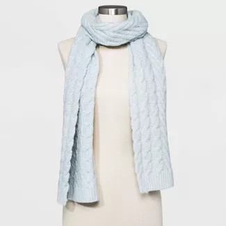 Women's Cable Knit Scarf - Universal Thread™ One Size | Target