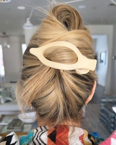 My go-to hairstyle for a quick updo