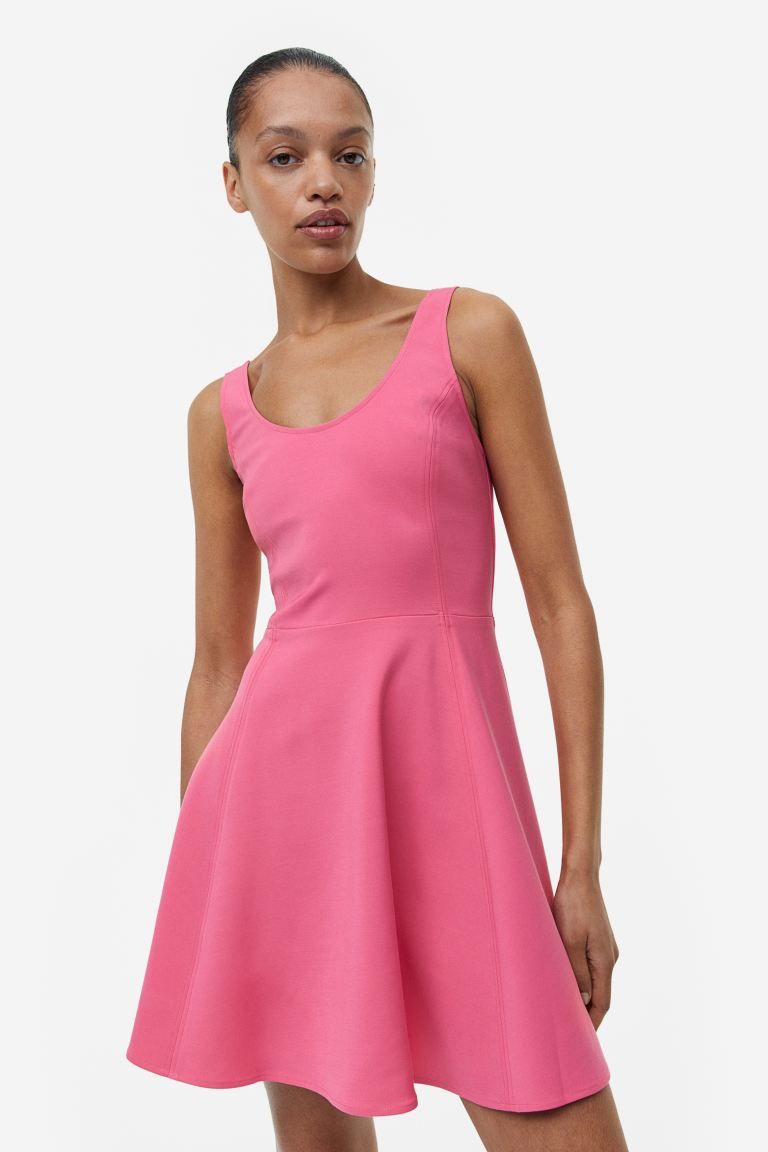 Flared-skirt Mini Dress | H&M (US + CA)