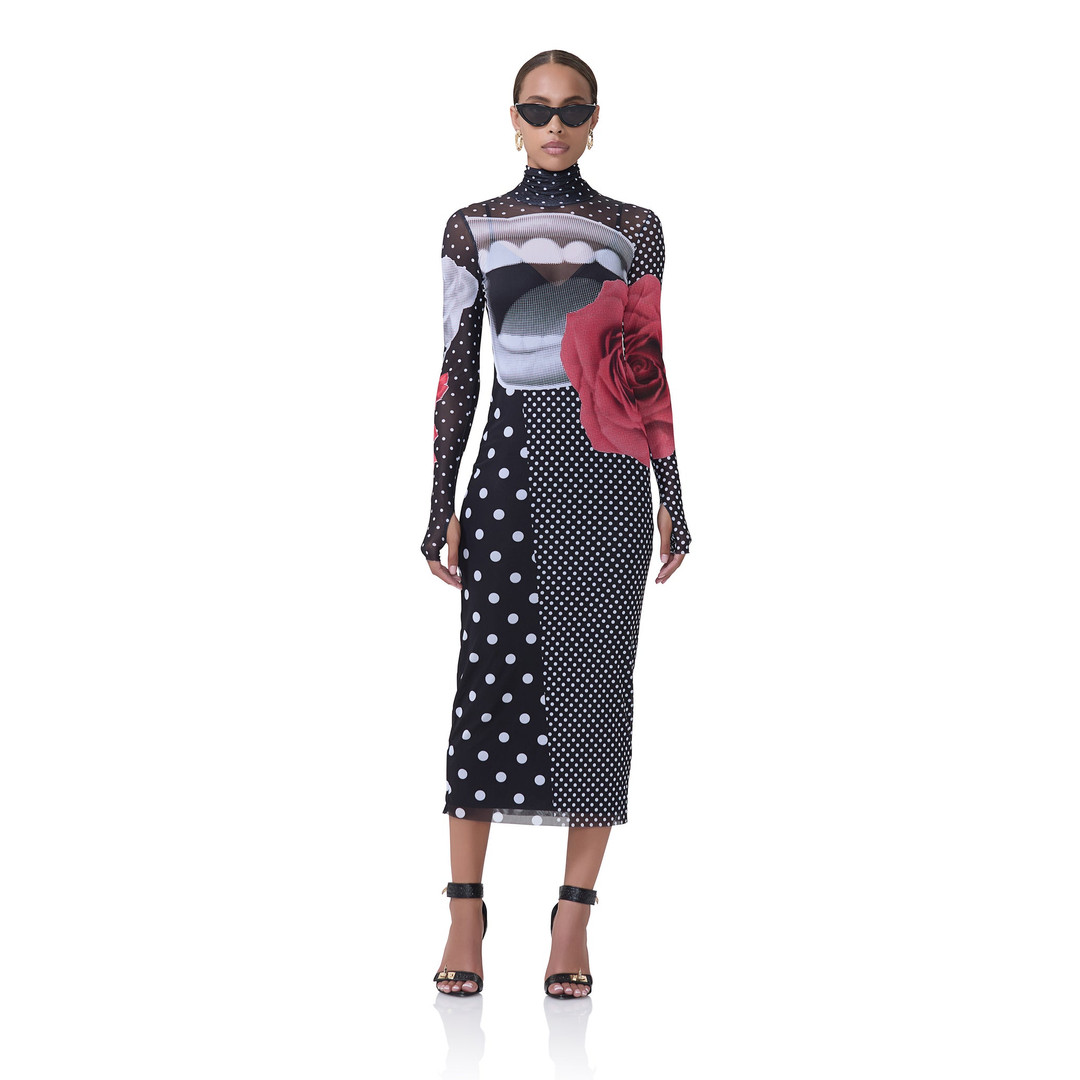 Shailene Dress - Smile Dot | ShopAFRM