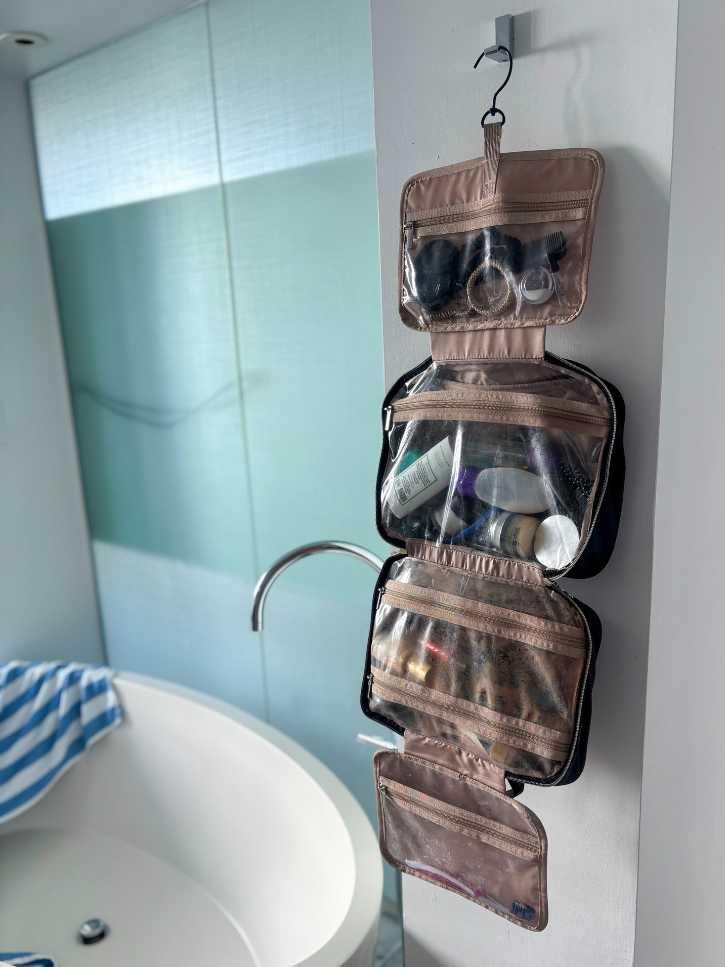 @amazon travel essentials I have used for years! 
Hanging toiletry bag 

#LTKTravel