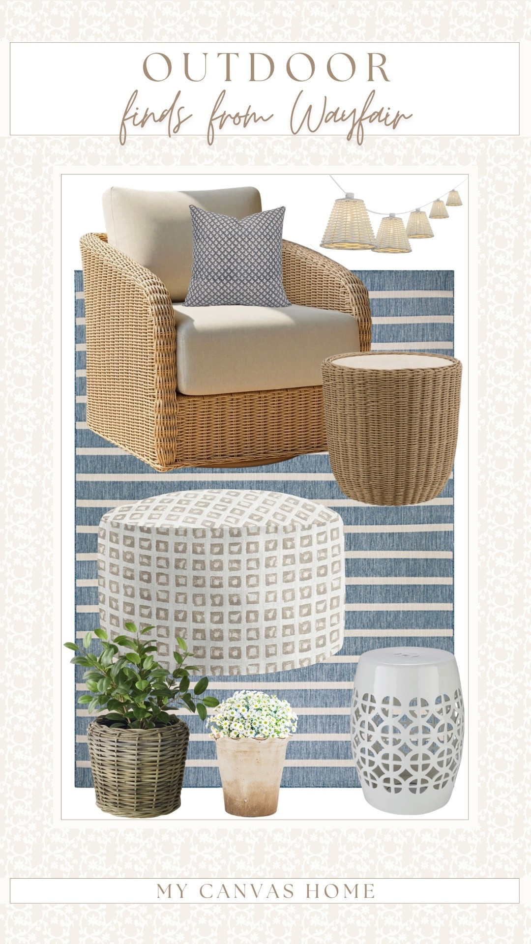 #ad Spruce up your outdoor space with the help of @Wayfair! I’m loving this mix of neutral patio finds mixed with bolder colors and patterns. You can’t go wrong!
#wishyouwerehere #outdoor #wayfair #wayfairpartner

#LTKHome #LTKSaleAlert