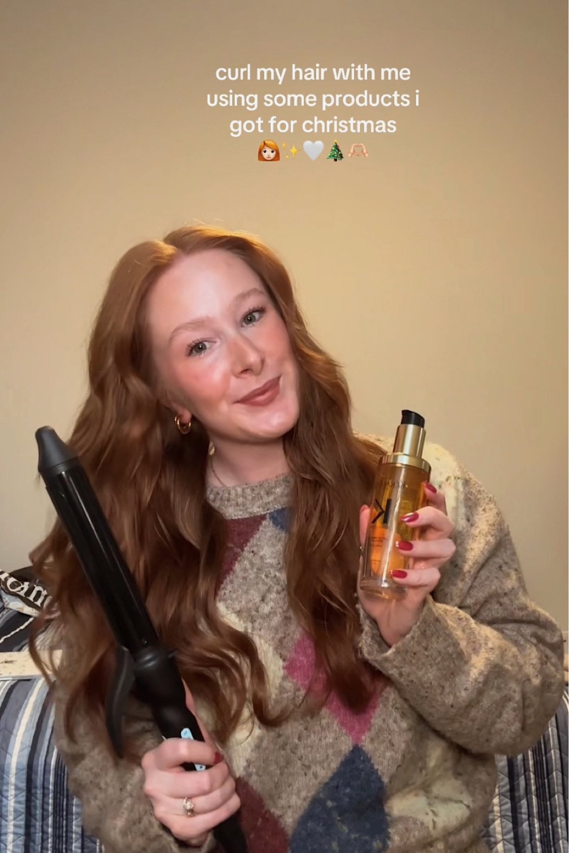 i’m OBSESSED with my hair after using these new products!! and this routine takes less than 20 minutes!! 🤩🤩 @bioionic @kerastase_official 

curl my hair with me, christmas gifts, christmas haul, bioionic, bioionic curling iron, kerastase, kerastase elixir, kerastase hair oil, hair oil, hair care, hair tutorial #curlmyhairwithme #christmasgifts #christmashaul #bioionic #bioioniccurlingiron #kerastase #kerastaseelixir #kerastasehairoil #hairoil #haircare #hairtutorial #trend #discover
