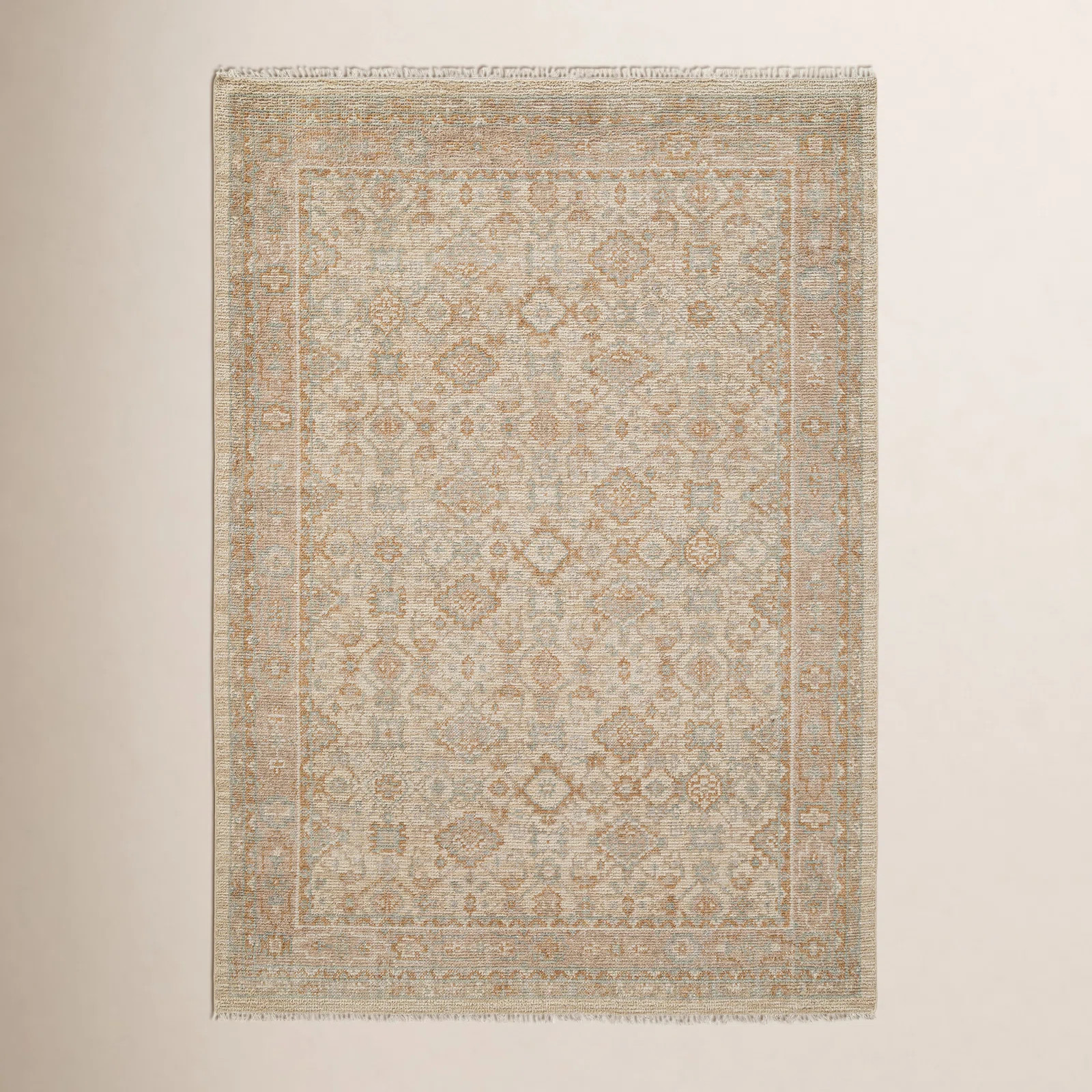 Hand Knotted Wool Nordic Rug | Birch Lane