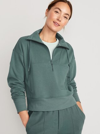 Dynamic Fleece 1/2-Zip Sweatshirt for Women | Old Navy (US)