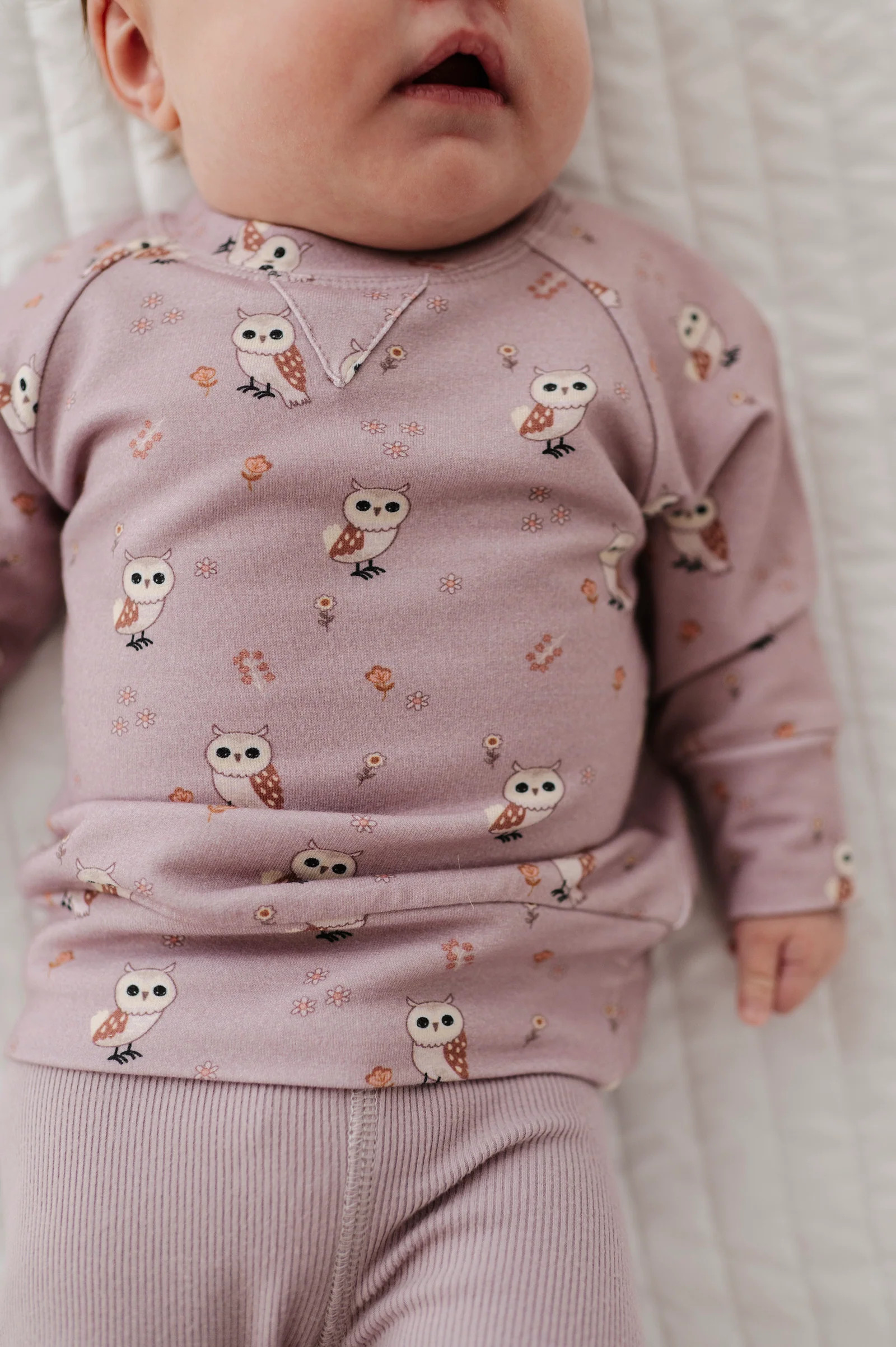 Girl's Raglan Sweatshirt - Soft and Sporty Style | Babysprouts & Company