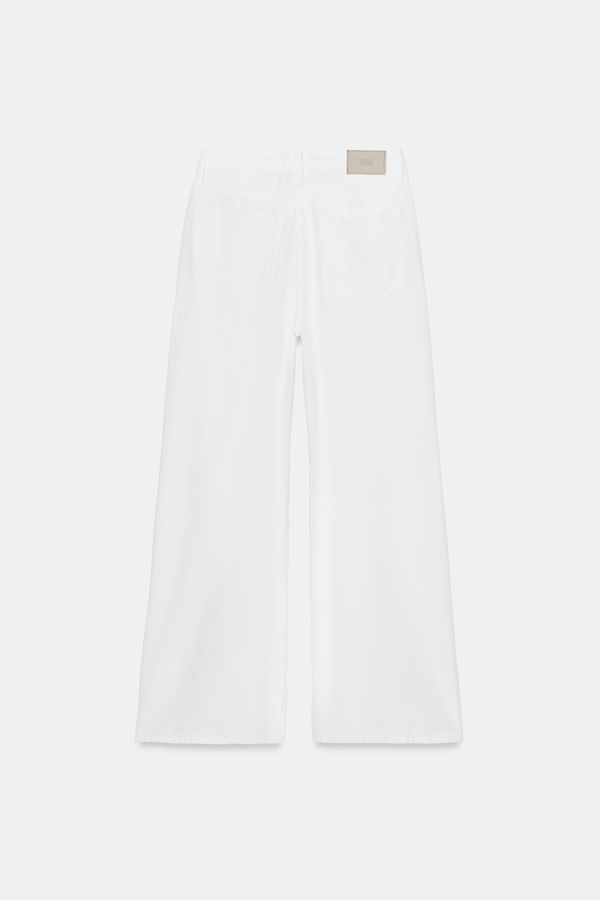 Z1975 LOOSE WIDE LEG MID-RISE JEANS | Zara Canada