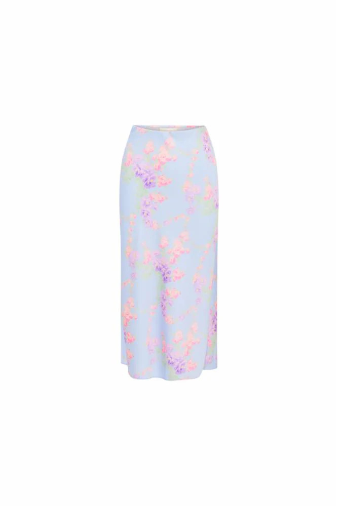 Castle Skirt Peachy Blues | Blue & Cream