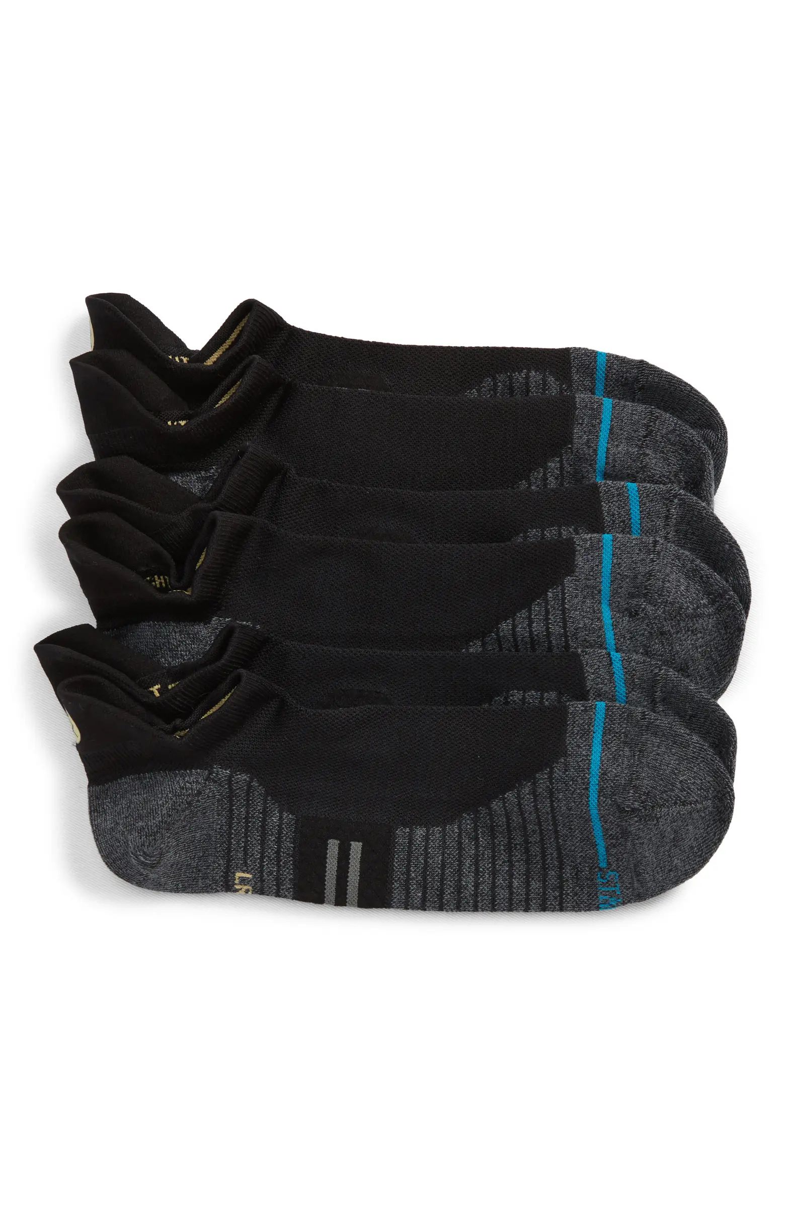 Stance 3-Pack Run Light No-Show Socks | Nordstrom | Nordstrom