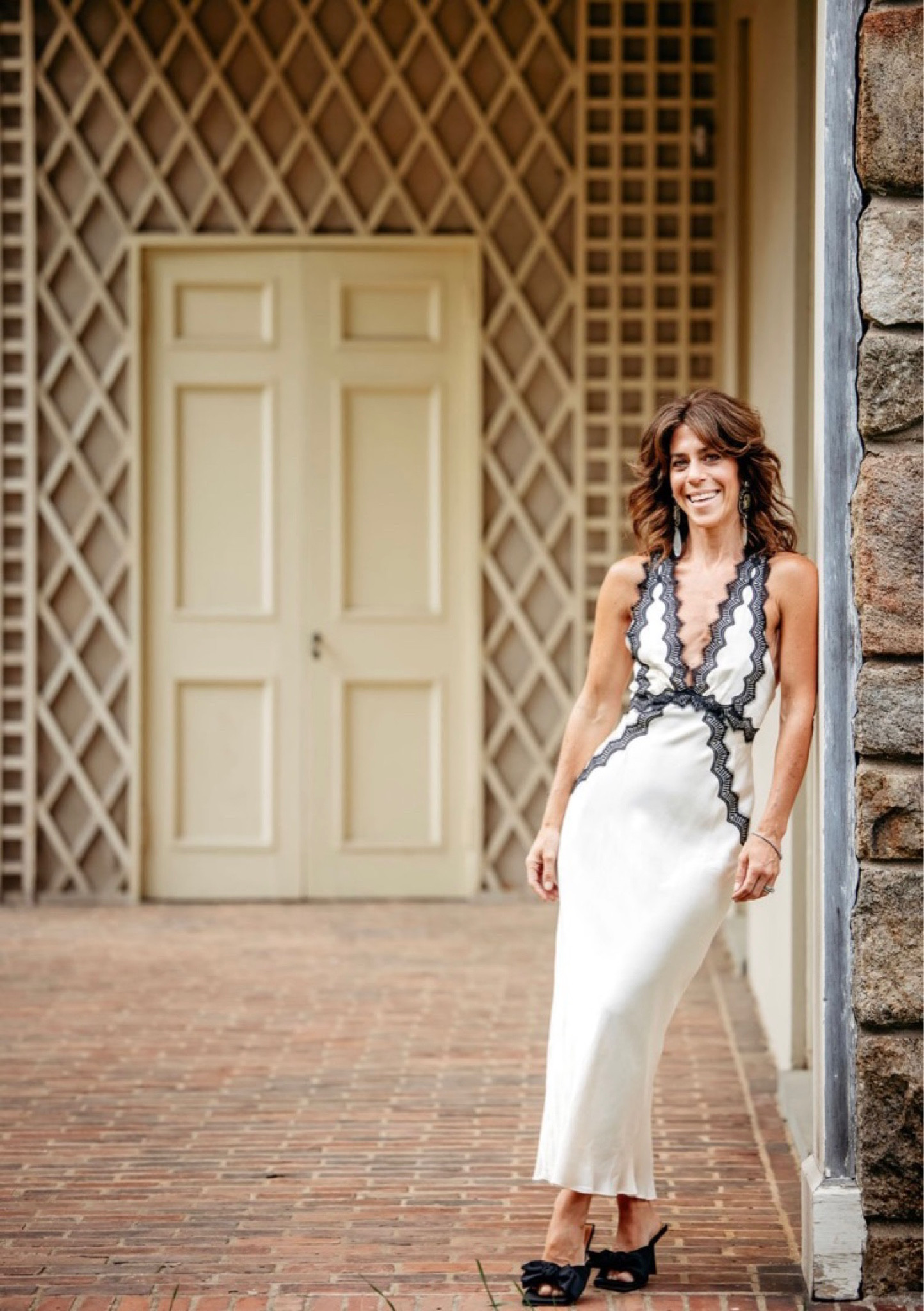 There is something about crème and black on silk. 

#LTKSeasonal #LTKstyletip #LTKFind