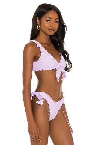 Tularosa Blayk Top in Lilac & White from Revolve.com | Revolve Clothing (Global)