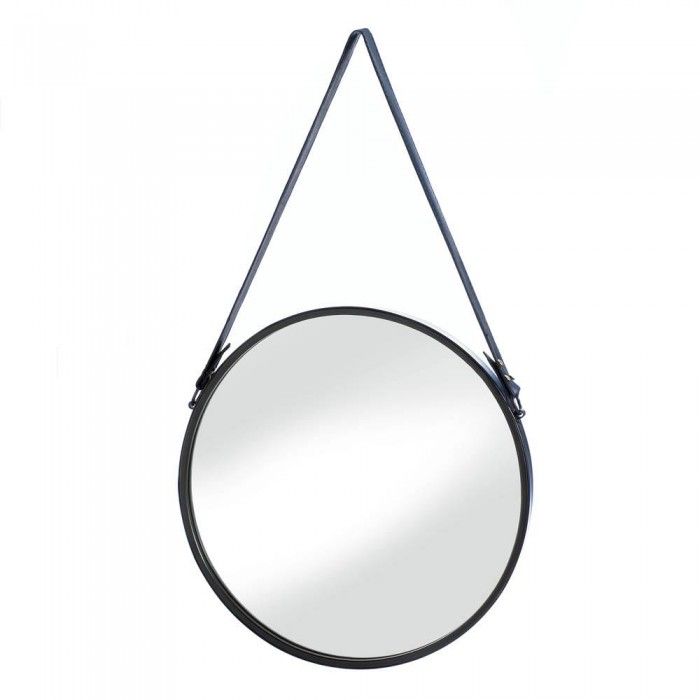 HANGING MIRROR WITH FAUX LEATHER STRAP | Walmart (US)