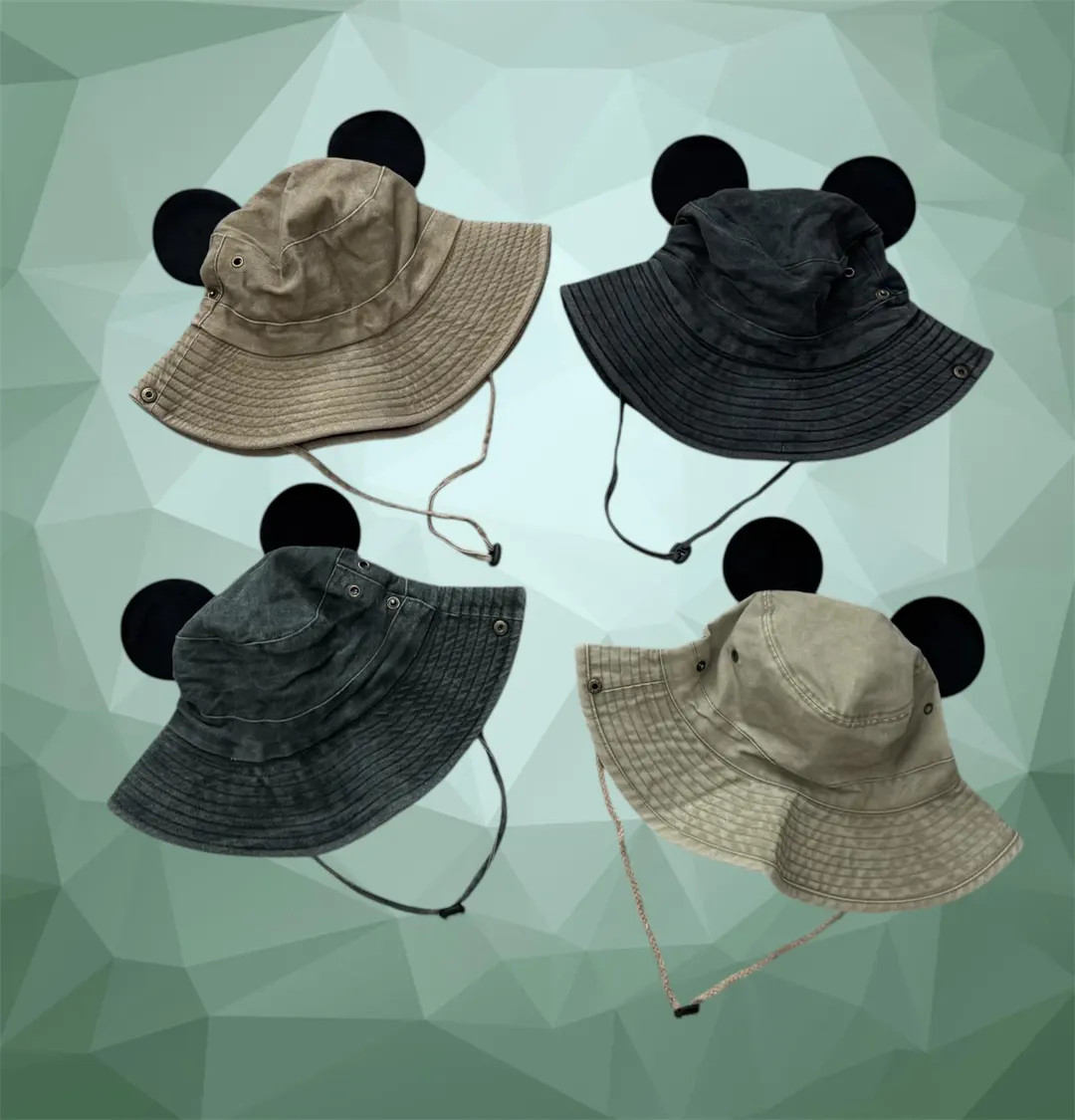 Distressed Safari Mouse Ear Hat | Etsy (US)