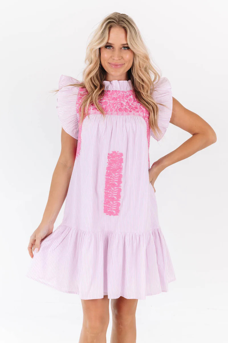 The Carmel Dress - Pink | The Impeccable Pig