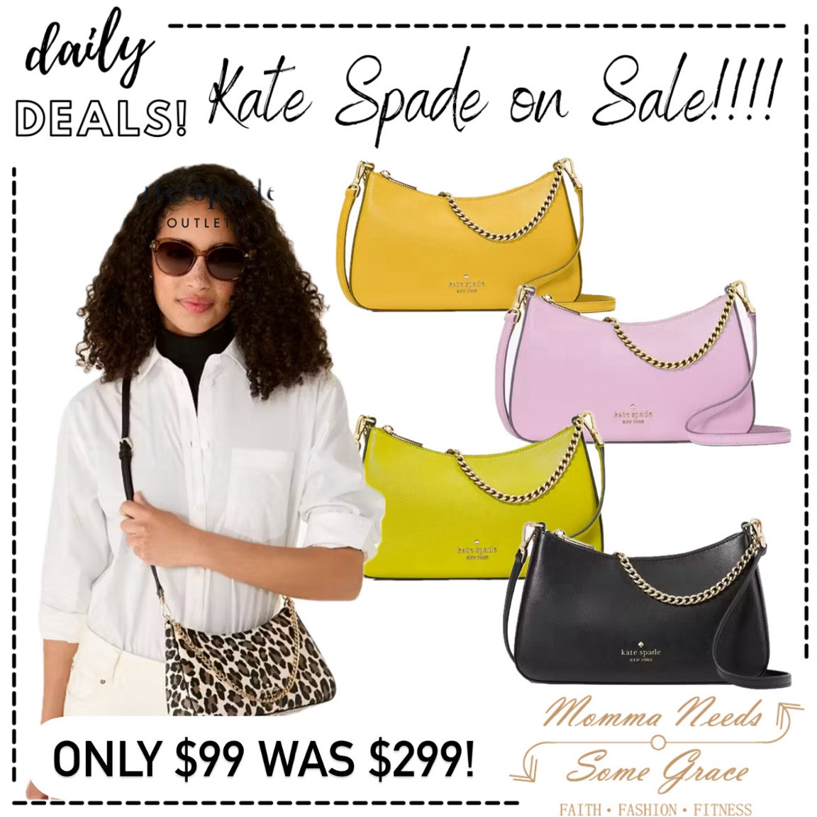 Kate Spade shoulder bag on sale for under $100! 

#LTKSeasonal #LTKItBag #LTKSaleAlert