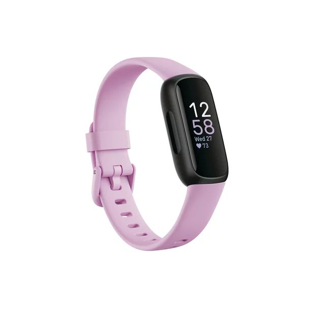 Fitbit Inspire 3 Health & Fitness Tracker - Lilac Bliss | Walmart (US)