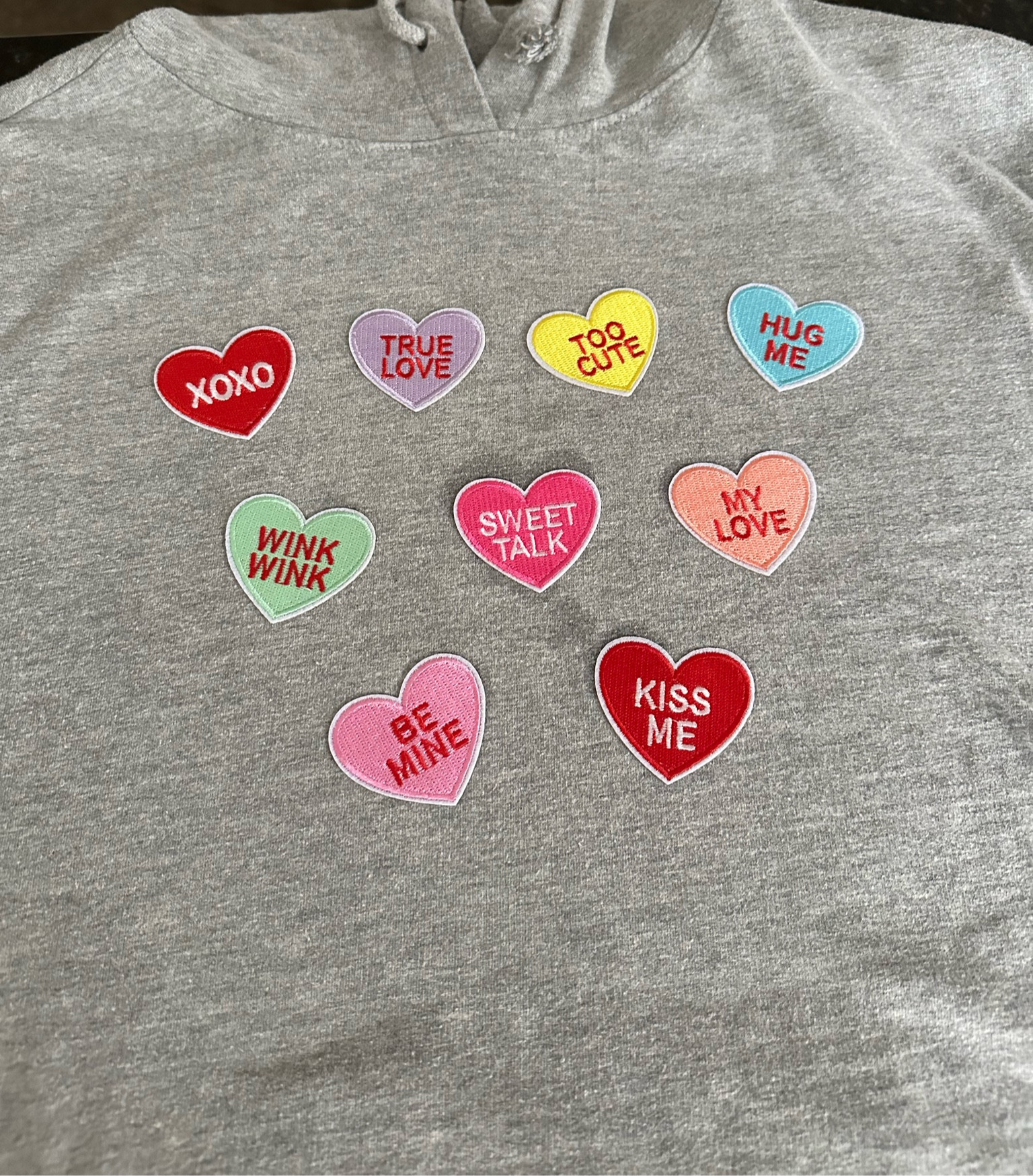 Heart patches 

#LTKstyletip #LTKwinter #LTKcanada