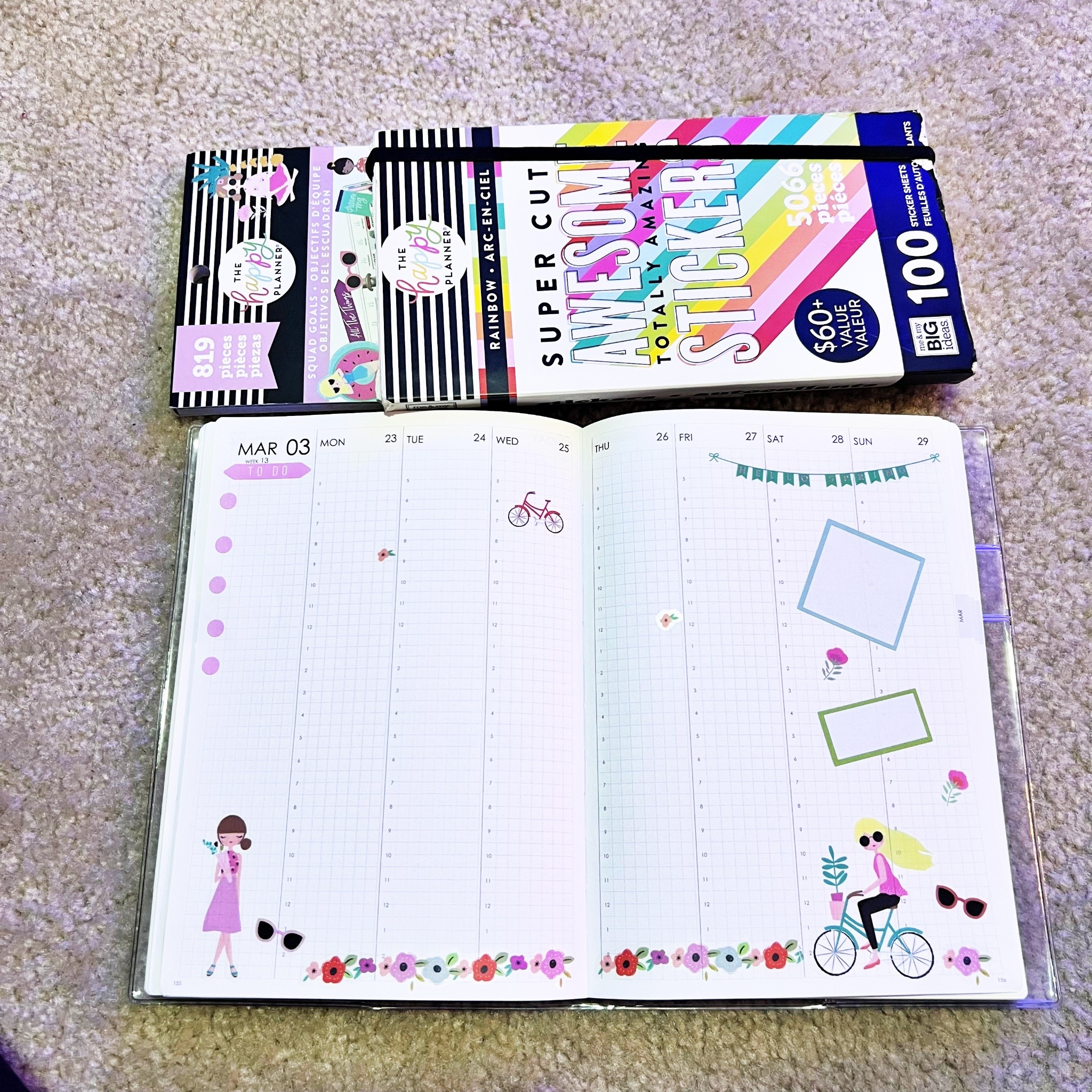 This week in my work planner. Pulled out the OG squad for this one. 

#LTKmorningroutine #LTKdayinmylife #LTKfitnessgoals