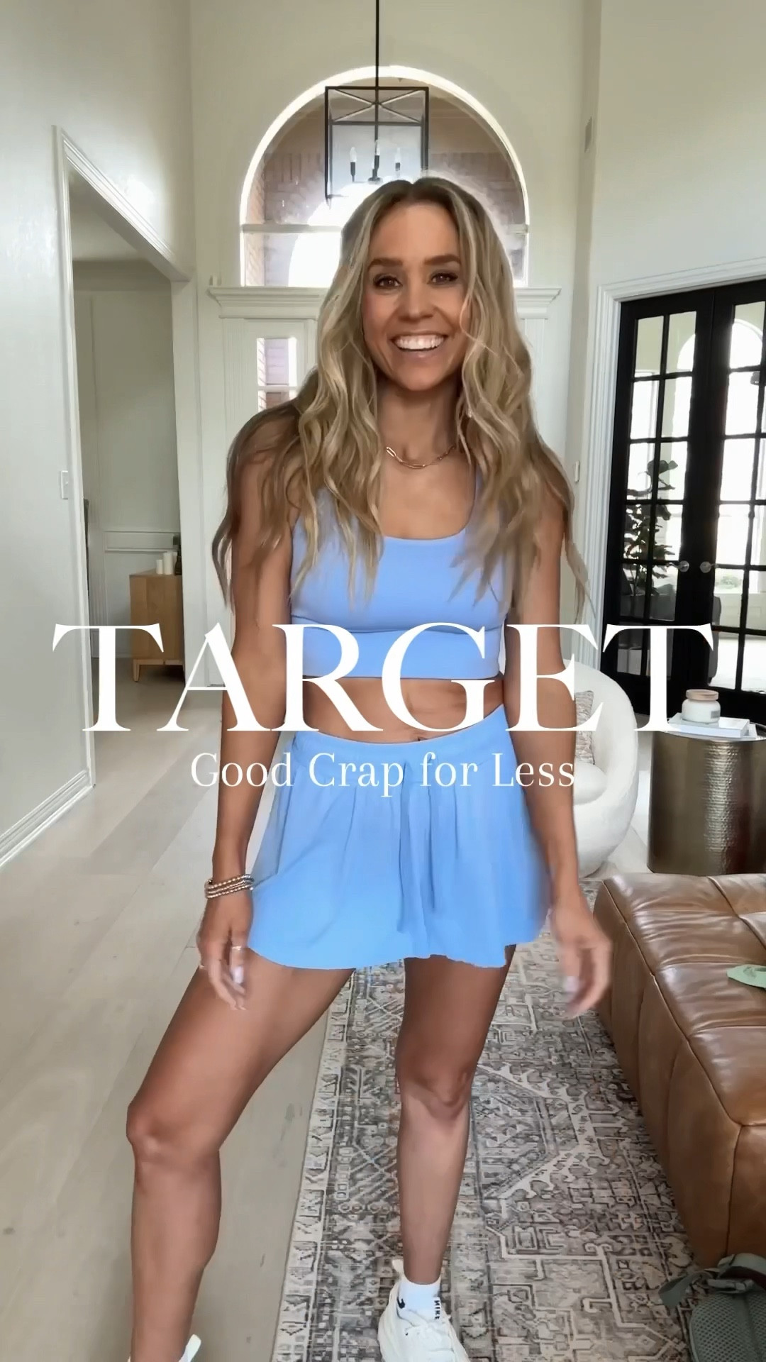 HOLY CUTE!🤩🔥❤️ 
Ruuuun and snag some of the cutest workout wear from Target while it’s all in stock.🛒🎯 Everything I shared is under $25! My favorites are definitely these $24 Double Layer workout shorts.🙌🏻 They are so flattering & come in the cutest 10 different colors. SIZING: small / tts / 5’5” / 123lbs