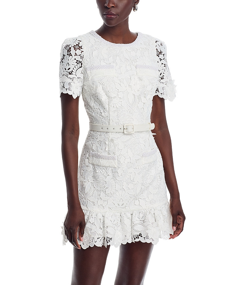 Milly Garden Lace Mini Dress | Bloomingdale's (US)