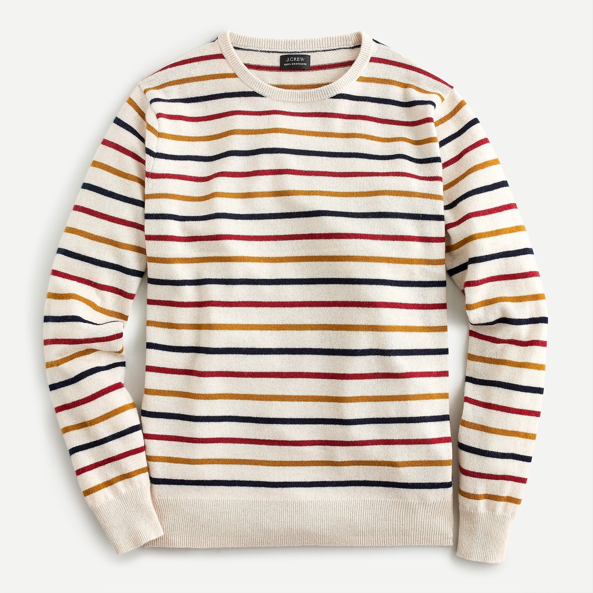 Cashmere sweater in stripe | J.Crew US