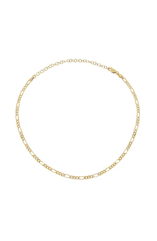 The M Jewelers The Figaro Chain Choker in Gold at Nordstrom | Nordstrom