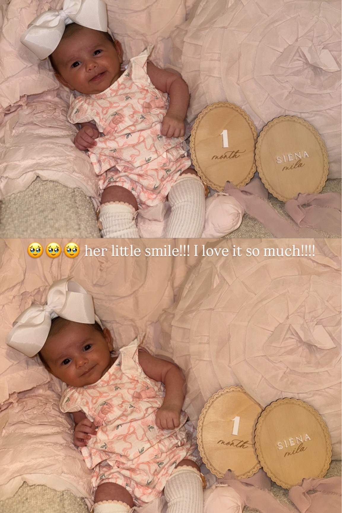 1 MONTH 🌸

#LTKmomlife #LTKMothersDay #LTKBaby