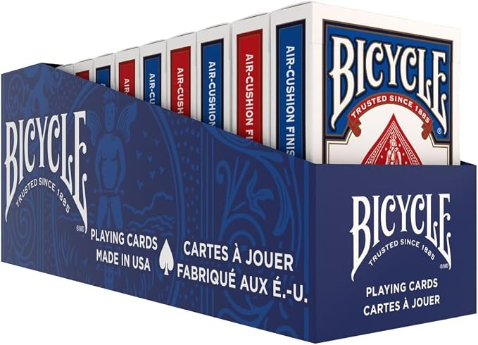 Bicycle Standard Rider Back Playing Cards, Poker Size, 12 Pack, Classic Decks of Cards for Poker,... | Amazon (US)