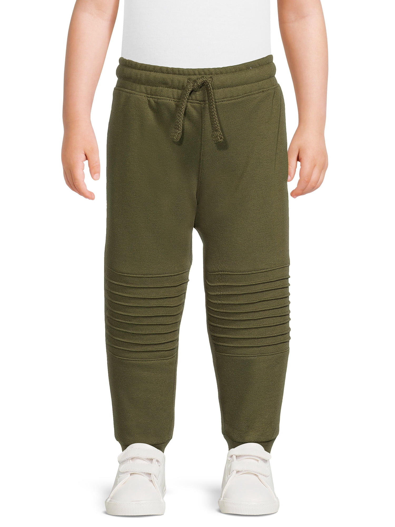 Garanimals Toddler Boy French Terry Moto Joggers, Sizes 12M-5T - Walmart.com | Walmart (US)