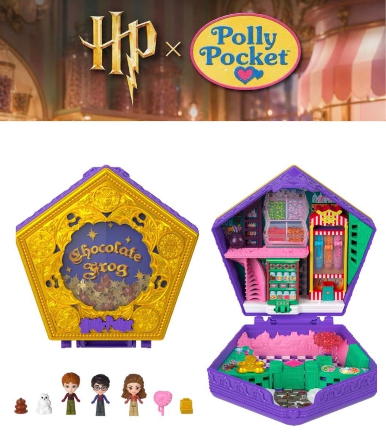 Polly Pocket Harry Potter Honeydukes Chocolate Frog compact.

#LTKxWalmart #LTKmomlife #LTKKids