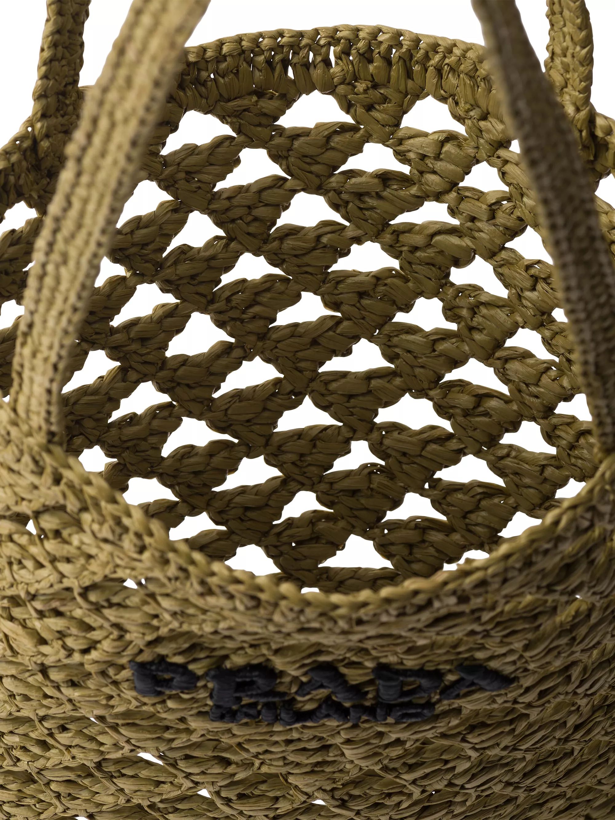 Woven Fabric Crochet Tote Bag | Saks Fifth Avenue