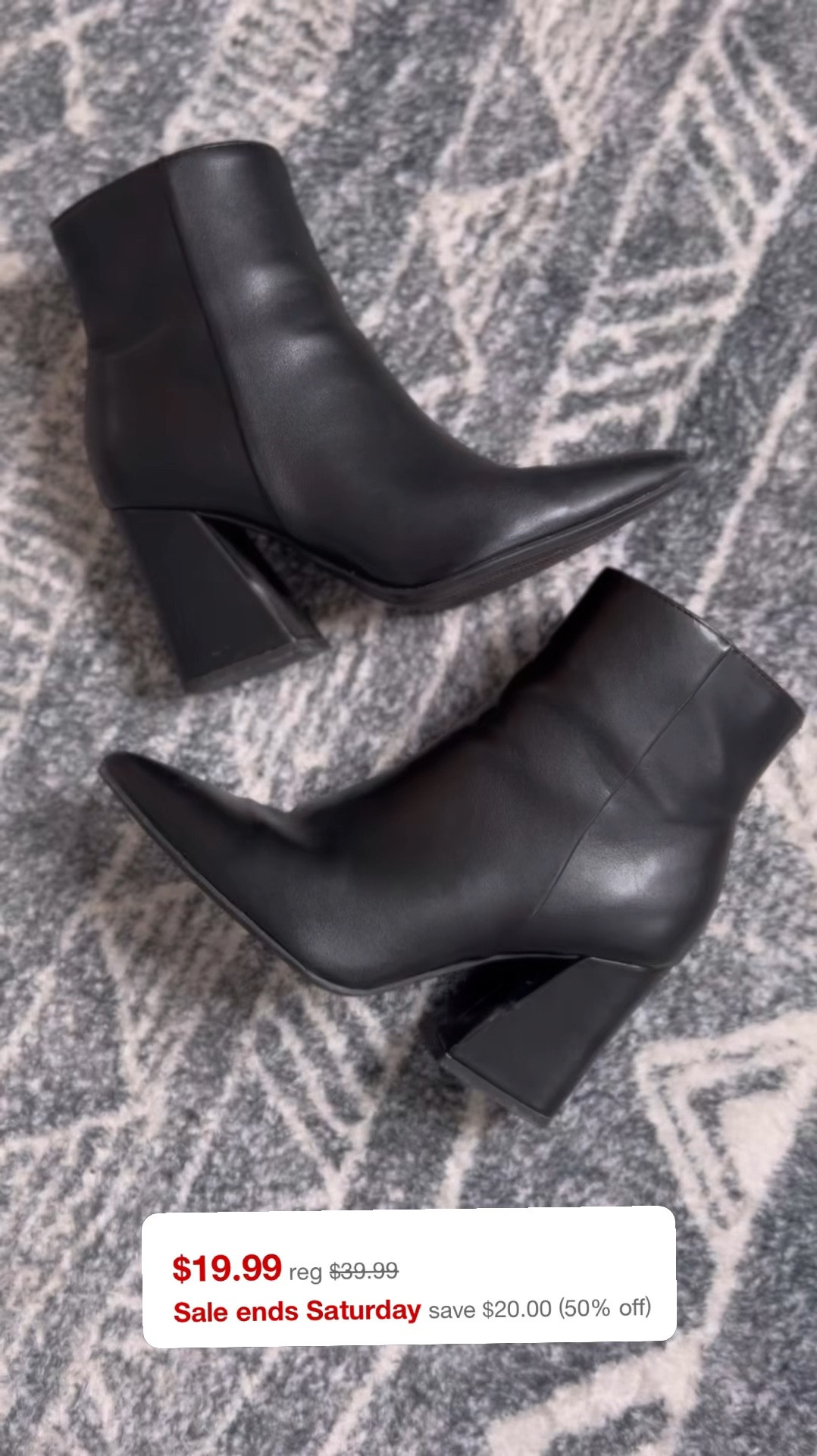 If you need black booties, grab these at half off!! So good!! 👏 

#LTKCyberWeek #LTKSeasonal #LTKShoeCrush