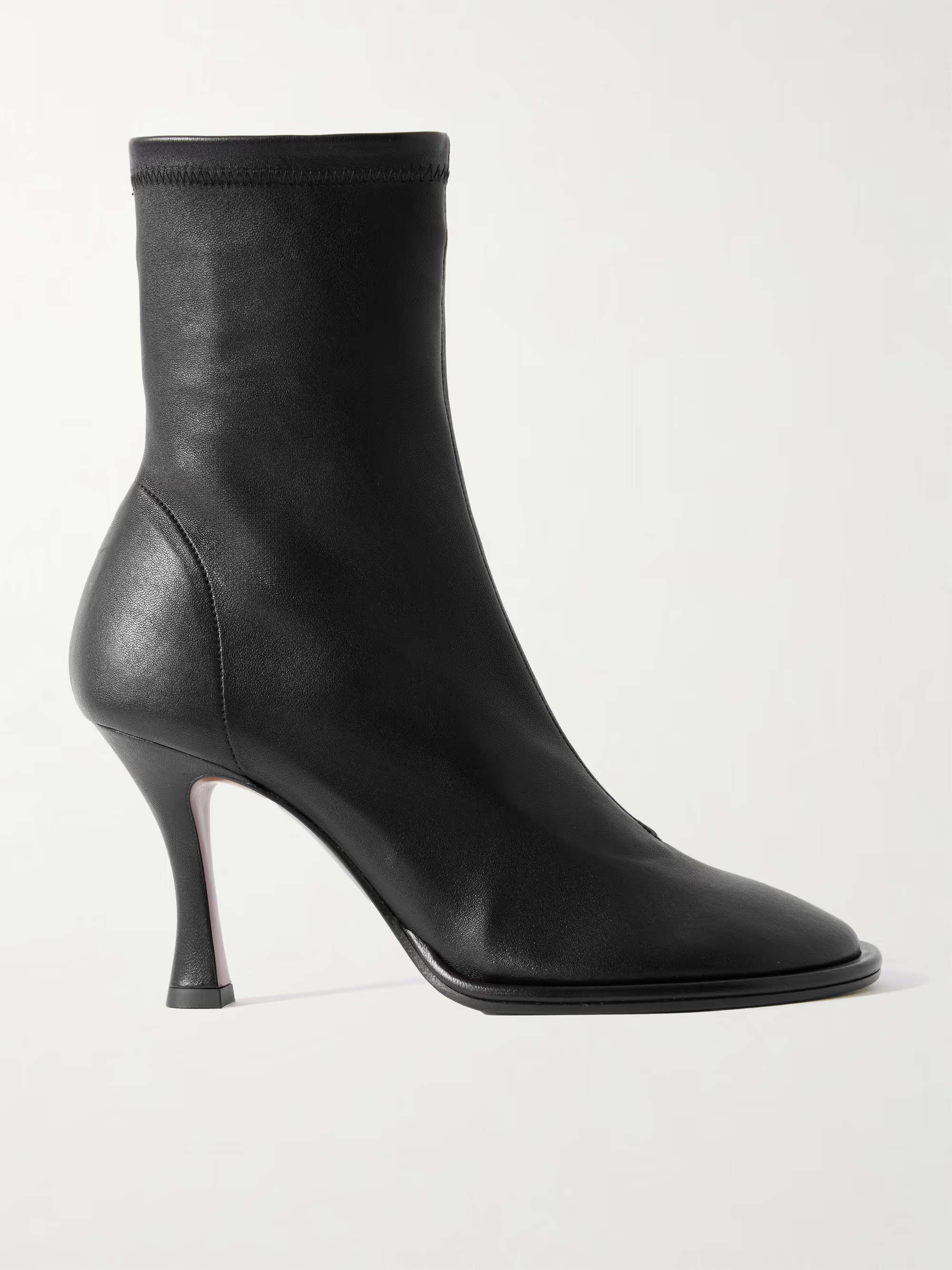 Lea stretch-leather ankle boots | NET-A-PORTER APAC
