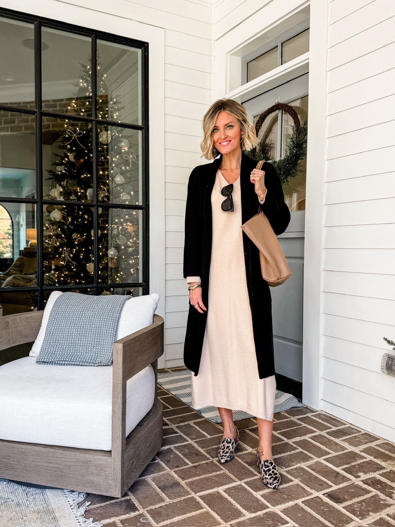 This sweater dress & cardigan are closet staples for winter! Wearing my true size!

Loverly Grey, winter outfit, closet staples, sweater dress, cardigan, workwear, work outfit 

#LTKSeasonal #LTKWorkwear #LTKStyleTip
