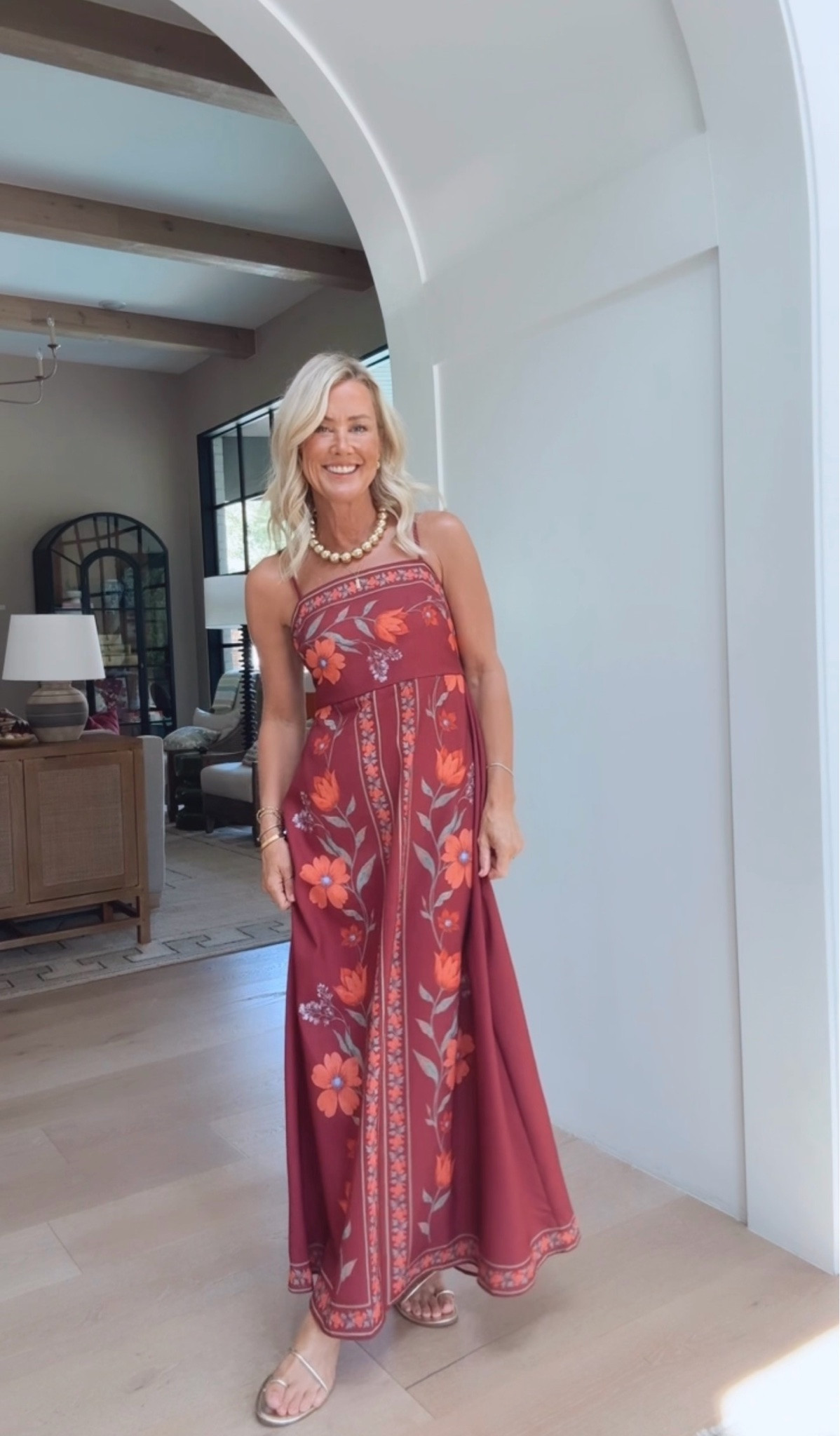 This maxi dress is my new obsession! Adorable print and fit, the perfect transitional dress.
Dress: small

#LTKootd #LTKOver40 #LTKSeasonal