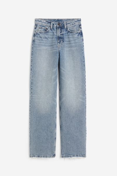 Wide Ultra High Jeans - Denim blue - Ladies | H&M GB | H&M (UK, MY, IN, SG, PH, TW, HK)
