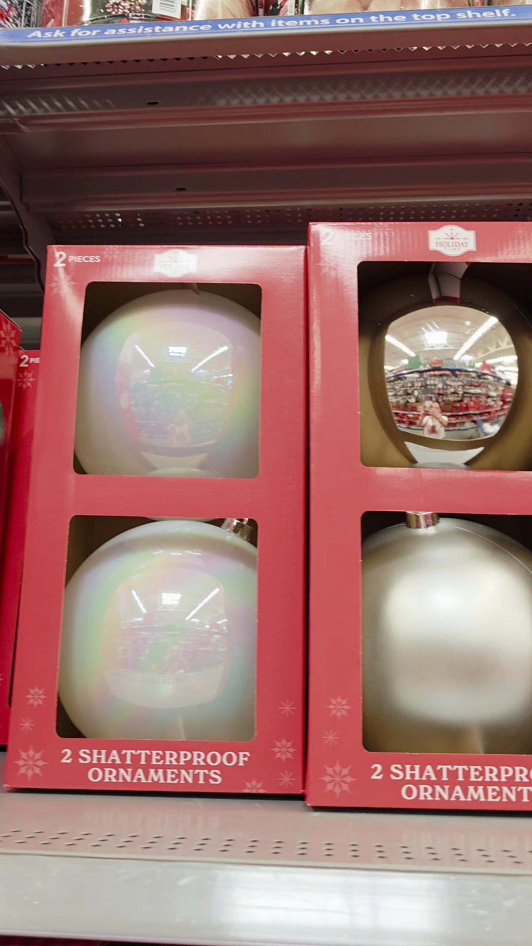 These jumbo ornaments from Walmart are so inexpensive! 🤩

#LTKHome #LTKHoliday