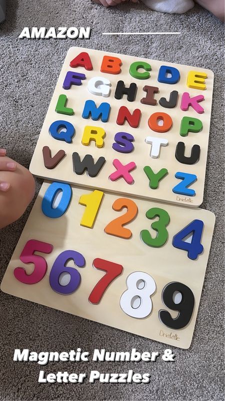 Amazon Find- magnetic puzzles for kids! These are great for never losing puzzle pieces + our youngest who has a genetic disorder that leaves him developmentally delayed. He loves using these and we work together sounding out the words and letters to
Improve his speech. 🫶🏼

#LTKFindsUnder50 #LTKKids