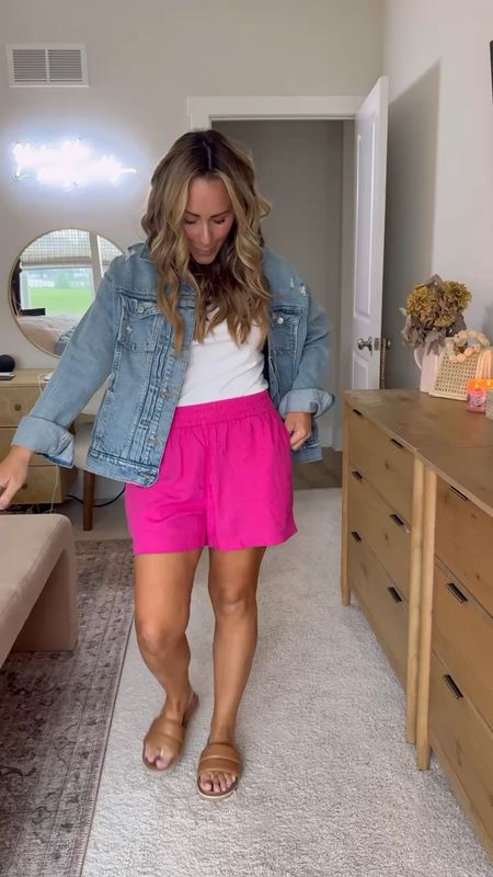 Is it just me or can Old Navy literally do no wrong?! Back with another Spring haul! Per usual Old Navy knocked it out of the park 🤩

Outfit details: pink 3.5 inch seam shorts, classic denim jean jacket in distressed light, bronze 3.5 inch seam romper, mini floral dress (lunch with the girls option), green striped linen set, white eyelet dress 🤍

All pieces are under $50, I’m wearing a Medium or Medium petite in everything. 



#LTKStyleTip #LTKFindsUnder50 #LTKSeasonal