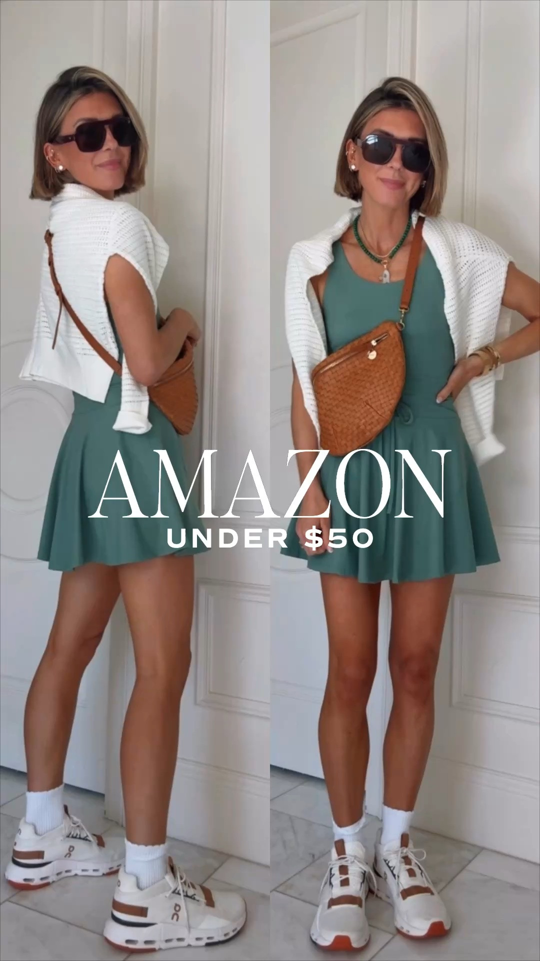 Amazon active dress on sale for prime! I'm wearing size xs fits tts
