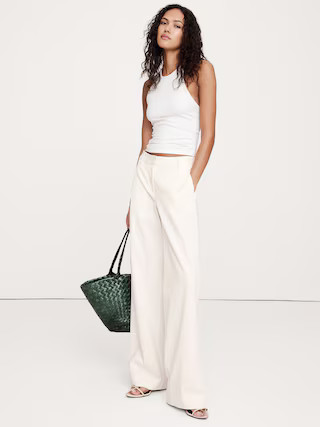 The Everyday Wide-Leg Linen Pant | Banana Republic (US)