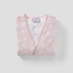 Women's Short Patterned Robe | Weezie Towels