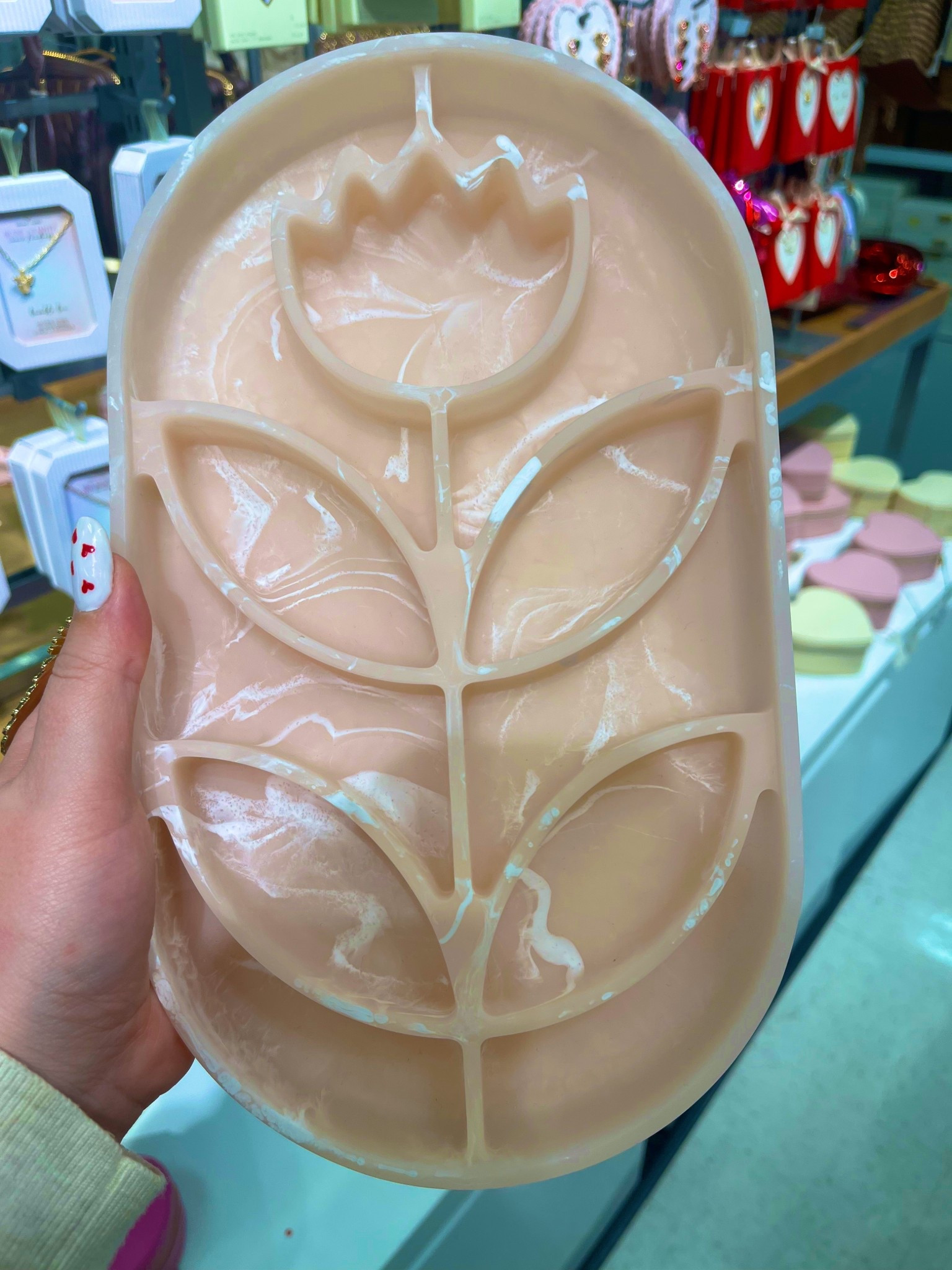 This jewelry tray is so gorgeous!

Ltkfindsunder100 / ltkfindsunder50 / LTKsalealert / LTKstyletip / target / target home decor / target home / target style / flower jewelry tray / target organizer / target organization / target storage / organization and storage / organization / storage / jewelry storage / jewelry organization / jewelry / trinket tray 

#LTKHome #LTKSeasonal #LTKValentine