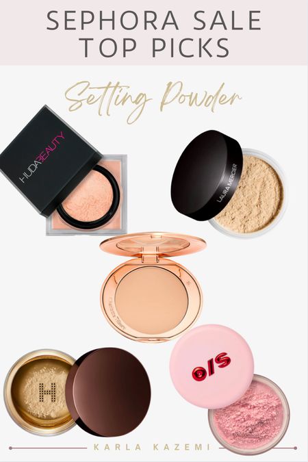 Use code: TIMETOSAVE for yo to 20% off at Sephora until Nov.6!!!

Top picks for powders! These are all so amazing and you see me use them allll the time in my GRWM and makeup tutorials! 

#LTKbeauty #LTKGiftGuide #LTKsalealert