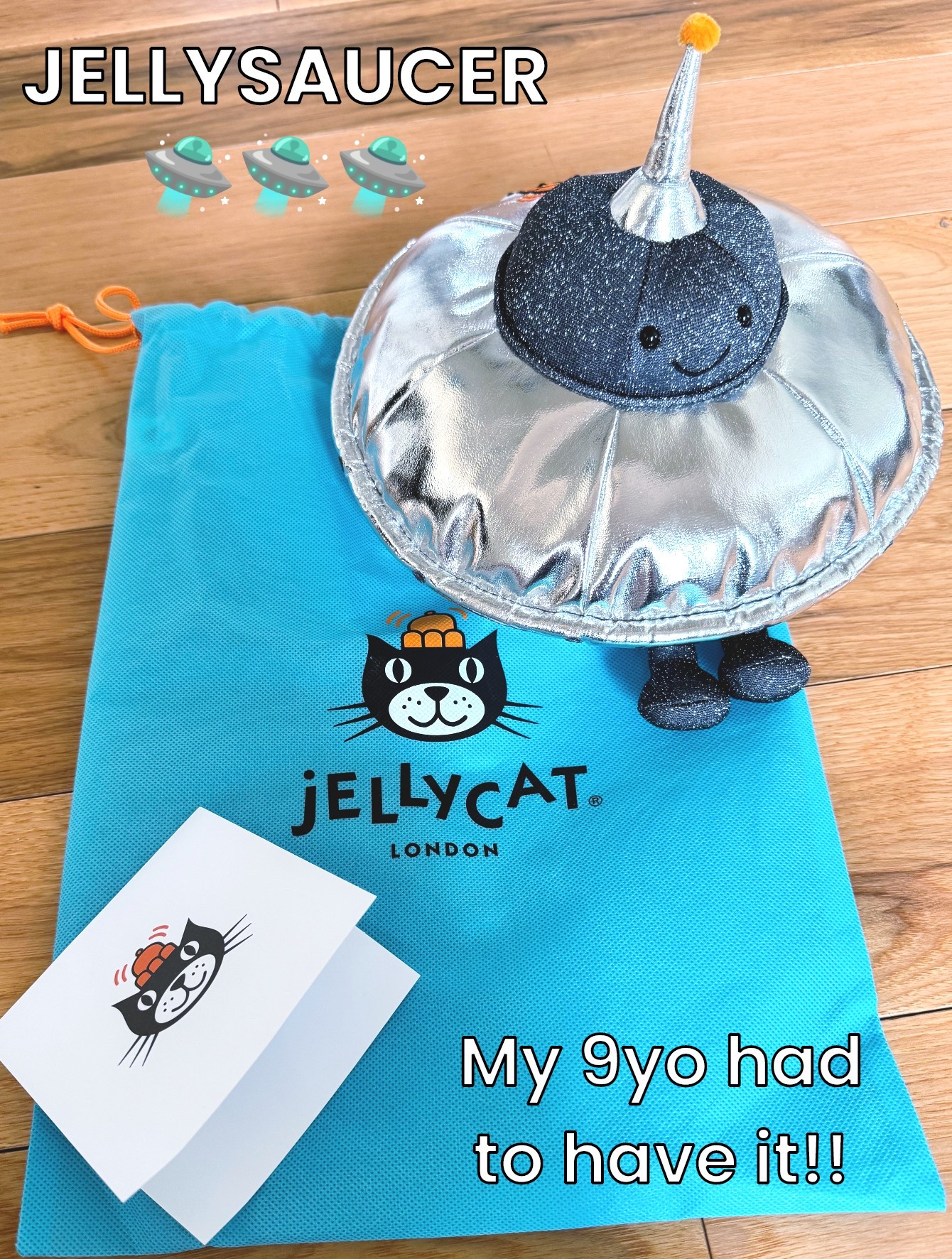Jellysaucer 🛸 is here!

My son spotted this from the new Jellycat collection and I couldn’t say no… it’s perfect for my space-loving 9 year old 🥹

I know the days of him wanting stuffies are numbered, so I’m soaking this up while I can 💙

#LTKmomlife #LTKKids #LTKdayinmylife