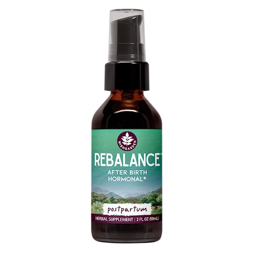 WishGarden Herbs ReBalance After Birth Hormonal - Plant-Based Herbal Supplement with Vitex Berry ... | Amazon (US)