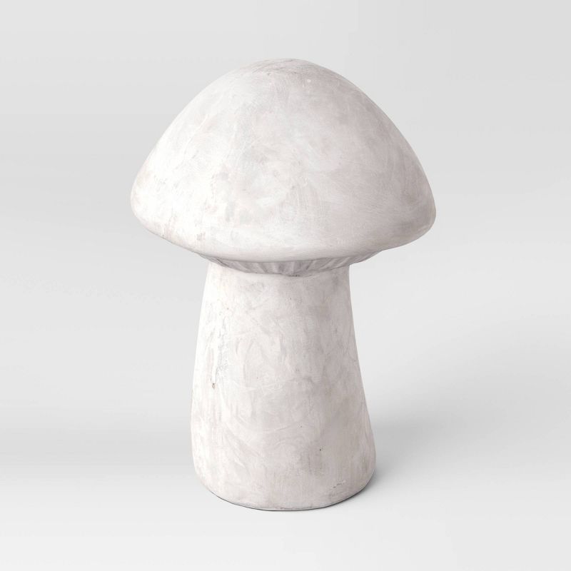 Outdoor Concrete Garden Mushroom Figurine Gray - Smith & Hawken™ | Target