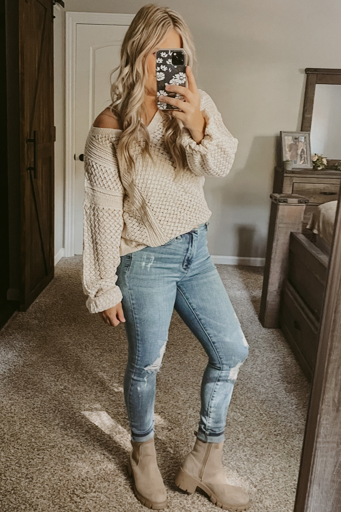 The perfect casual fall sweater from Amazon 🍂 Wearing size medium (5’3” 153lbs for reference) 

#LTKmidsize #LTKSeasonal #LTKunder50