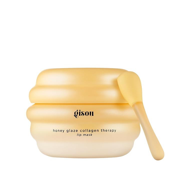 Gisou Honey Glaze Collagen Therapy Lip Mask (0.5 Fl Oz) - Honey Buttercream | Amazon (US)