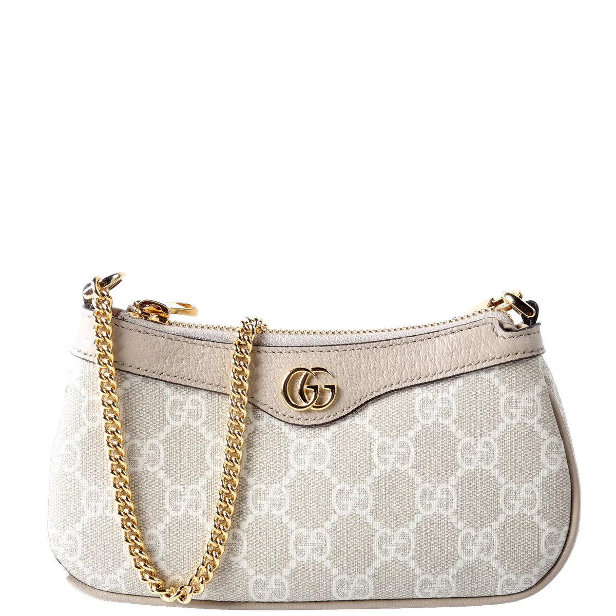 764960 GG Supreme Ophidia Mini Bag Beige/Gold | Keeks Designer Handbags